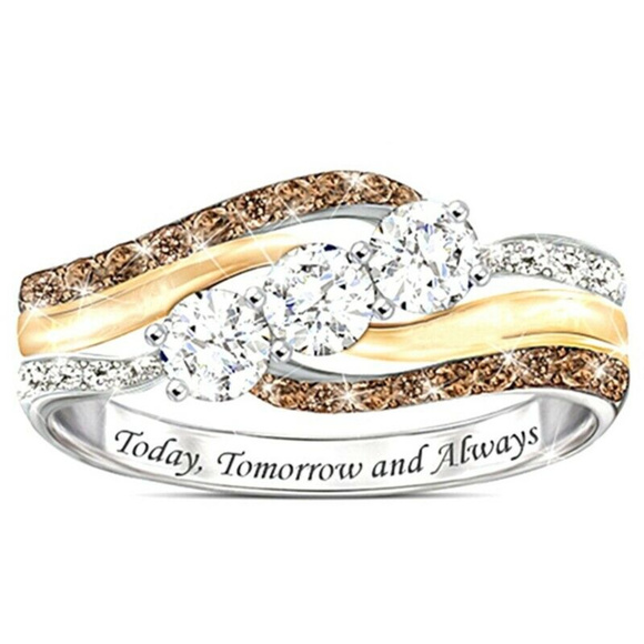 NWOT Today, Tomorrow and Always Ring - Picture 2 of 3